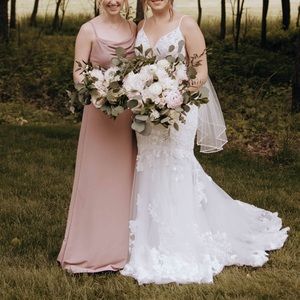 Birdy Grey Ash Dress - Crepe Taupe xs - Bridesmaid